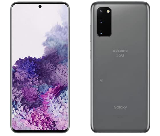 Amazon | 【整備済み品】 [未使用]DOCOMO スマホ 本体 galaxy S20 gray