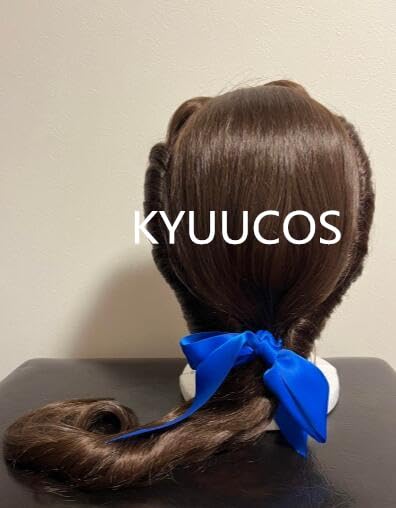 Amazon.co.jp: 【KYUUCOS】D 美女と野獣 町ベル コスプレ ウィッグ