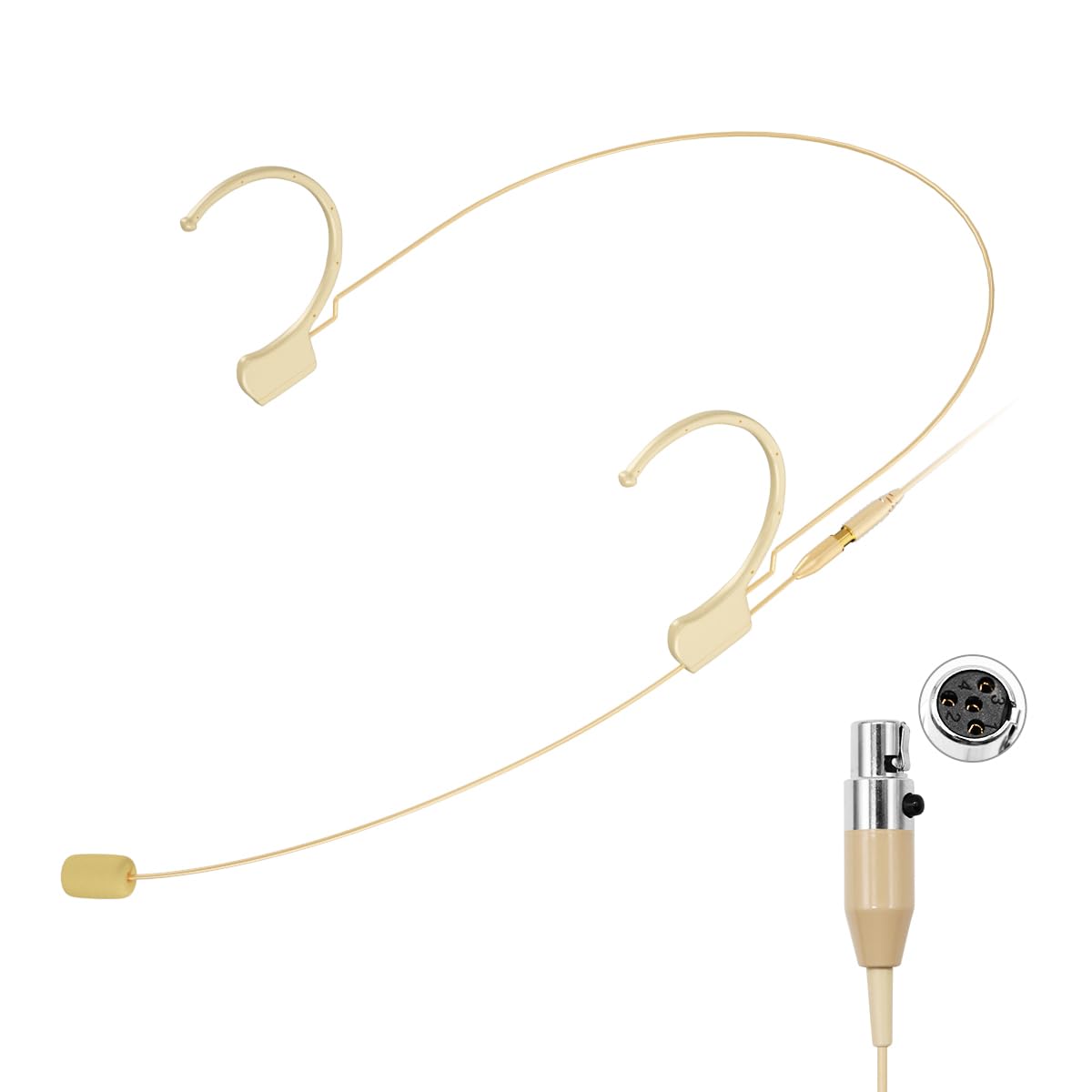 Amazon.com: KIMAFUN Headset/Headworn Microphone Professional