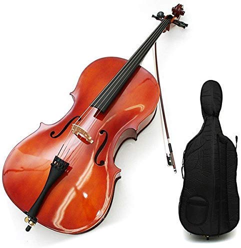 Amazon | チェロ 4/4 演奏レベル メープル 手作り 初心者 | チェロ弦
