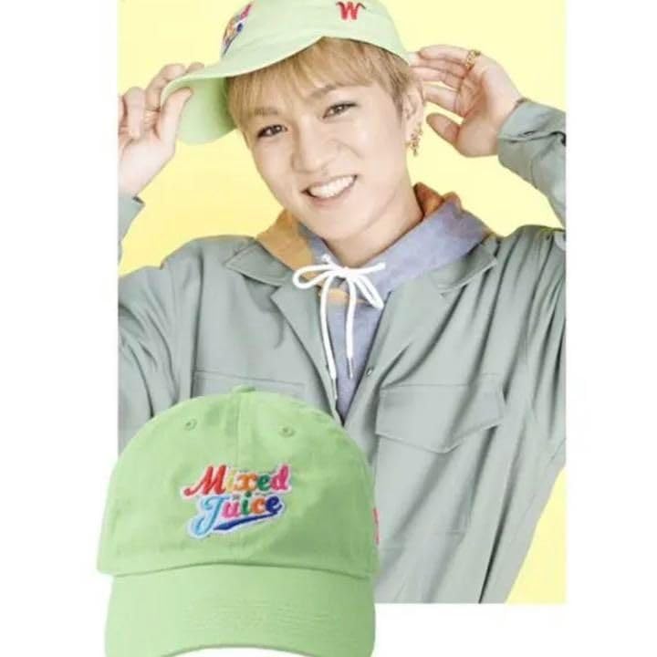 Amazon.co.jp: ジャニーズWEST Mixed Juice オリジナルキャップ 緑