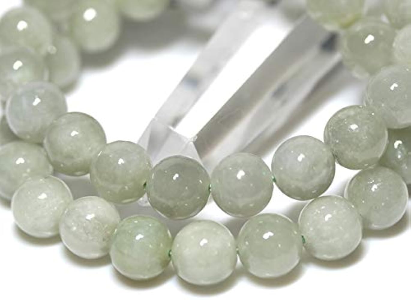 Amazon | 【石流通センター】 【ブレスレット】 和田玉(ホータン玉