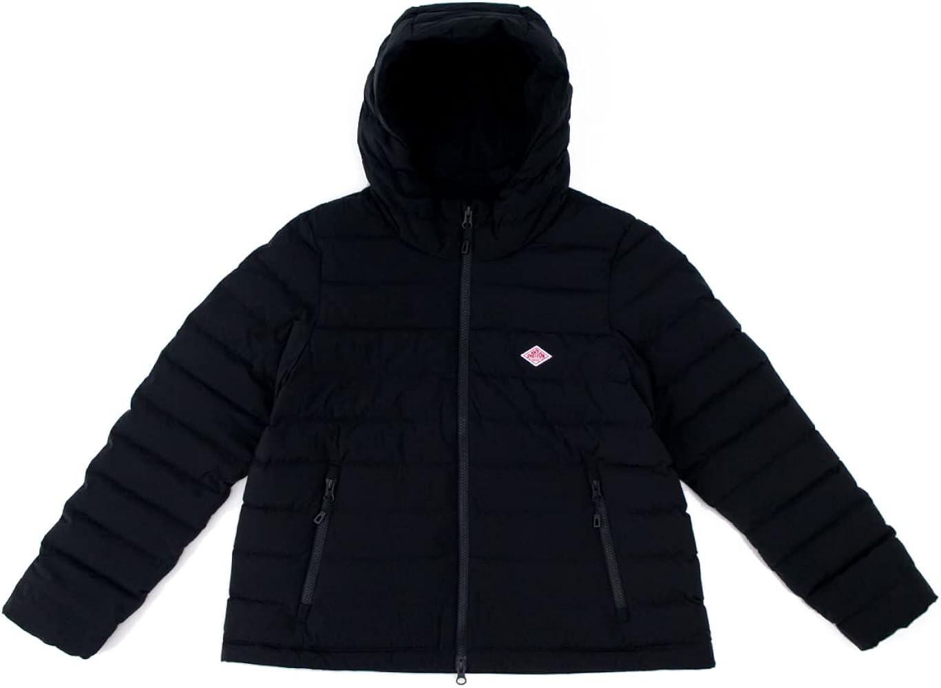 Amazon | [ダントン] レディース ストレッチナイロン ミドルダウン