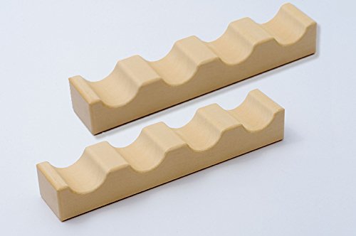 Amazon｜【日本製・職人手づくり】麺棒/めん棒/のし棒/巻き棒置き（4本