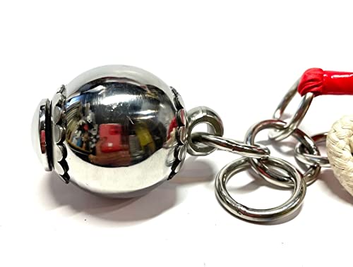 Amazon.co.jp: 中国武術 高級 伝統流星錘 重量あり 武器 三国志 少林寺