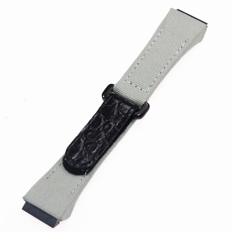 Amazon.co.jp: リシャールミルRM50RM53用25mmベルクロレザーウォッチ