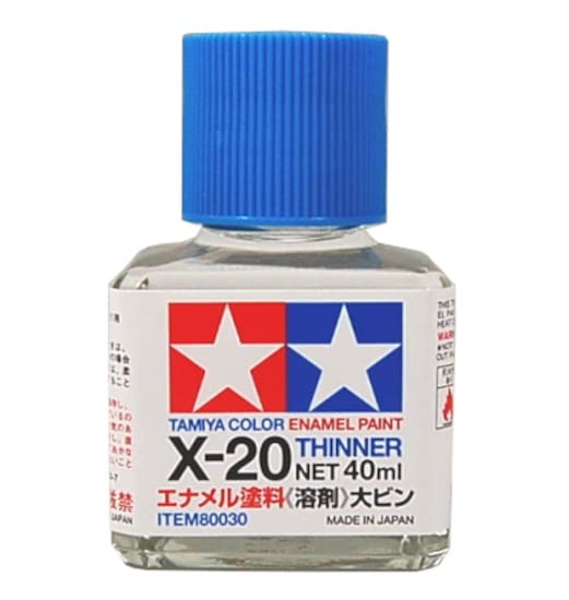 Amazon.co.jp: タミヤ(TAMIYA) カラー エナメル X-20 溶剤 大びん 40ml