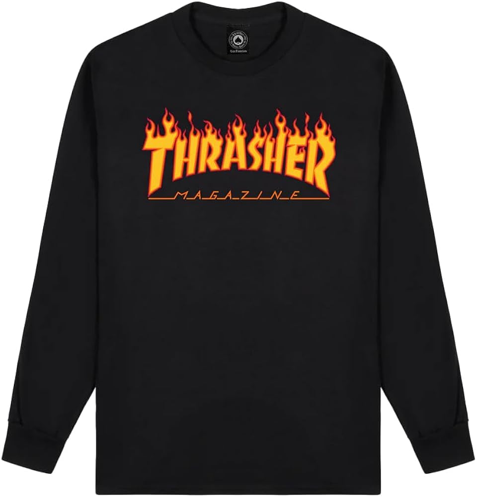 Amazon | スラッシャー THRASHER サーマル ロンT SK8 GOAT THERMAL