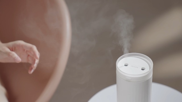 Amazon | JISULIFE Humidifier, Tabletop Humidifier, For Cars, Small