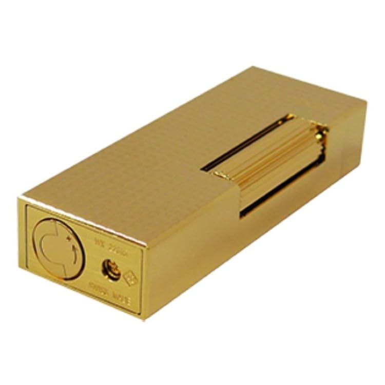 Amazon.co.jp: ALFRED DUNHILL ローラガスライター ゴールド 高さ6.4