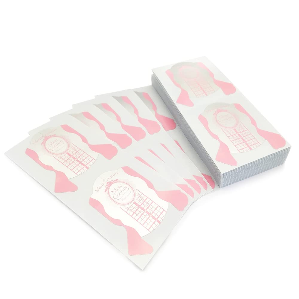 Amazon | More Couture p ピンクフォーム 100枚 ネイルフォーム | モア