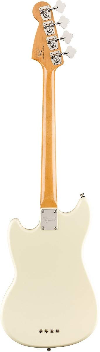 Amazon.com: Squier Classic Vibe 60s Mustang Bass, Olympic White