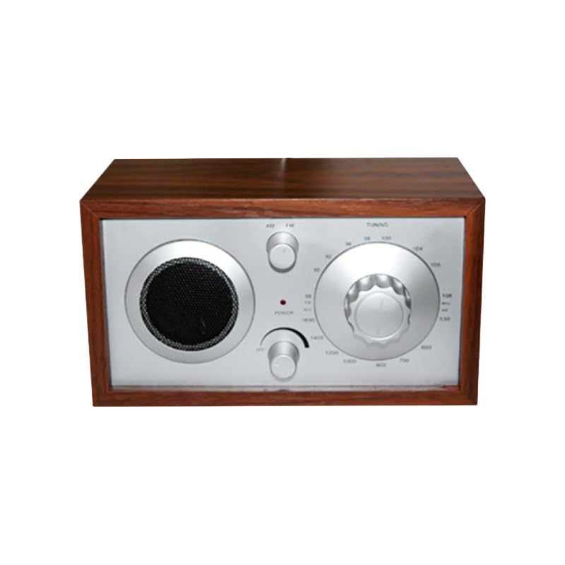 Amazon.co.jp: AM/FMラジオ ヴィンテージ木製ラジオ 多機能ラジオ 木製