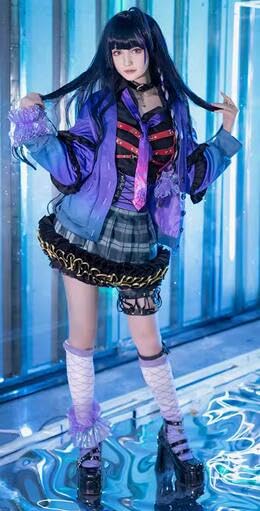 Amazon.co.jp: [楽コス]狂蘭メロコ コスプレ 衣装 ウィッグ付き Meloco