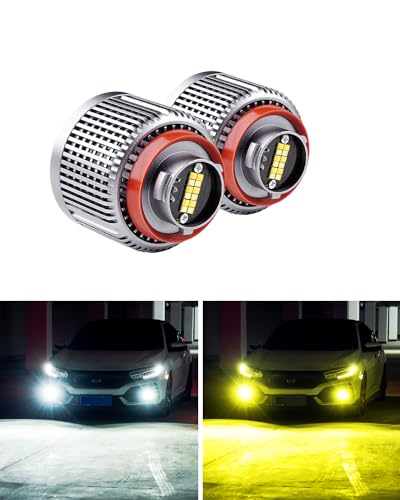 烈光33800lm L1B用 ライム ホワイト フォグランプ2色切替