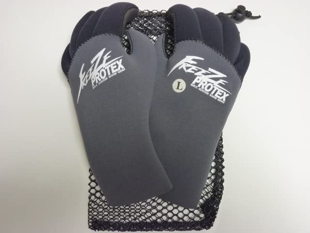 Amazon.co.jp: 新色 DRT ネオプレーングローブ グレー Lサイズ Freeze