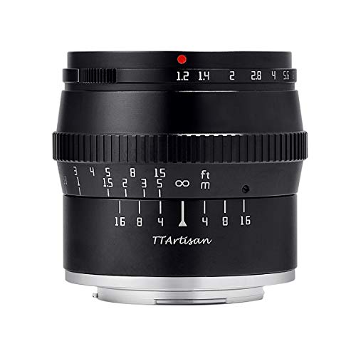 Amazon.co.jp: TTArtisan 50mm F1.2 Xマウント 単焦点レンズ APS-C