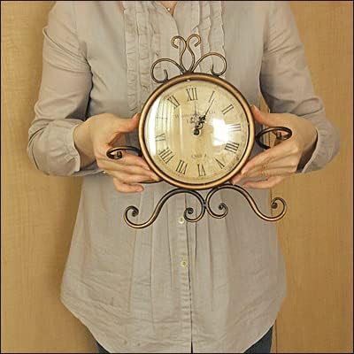 Amazon.co.jp: 一年保証付き 置き時計 レトロ アンティーク おしゃれ