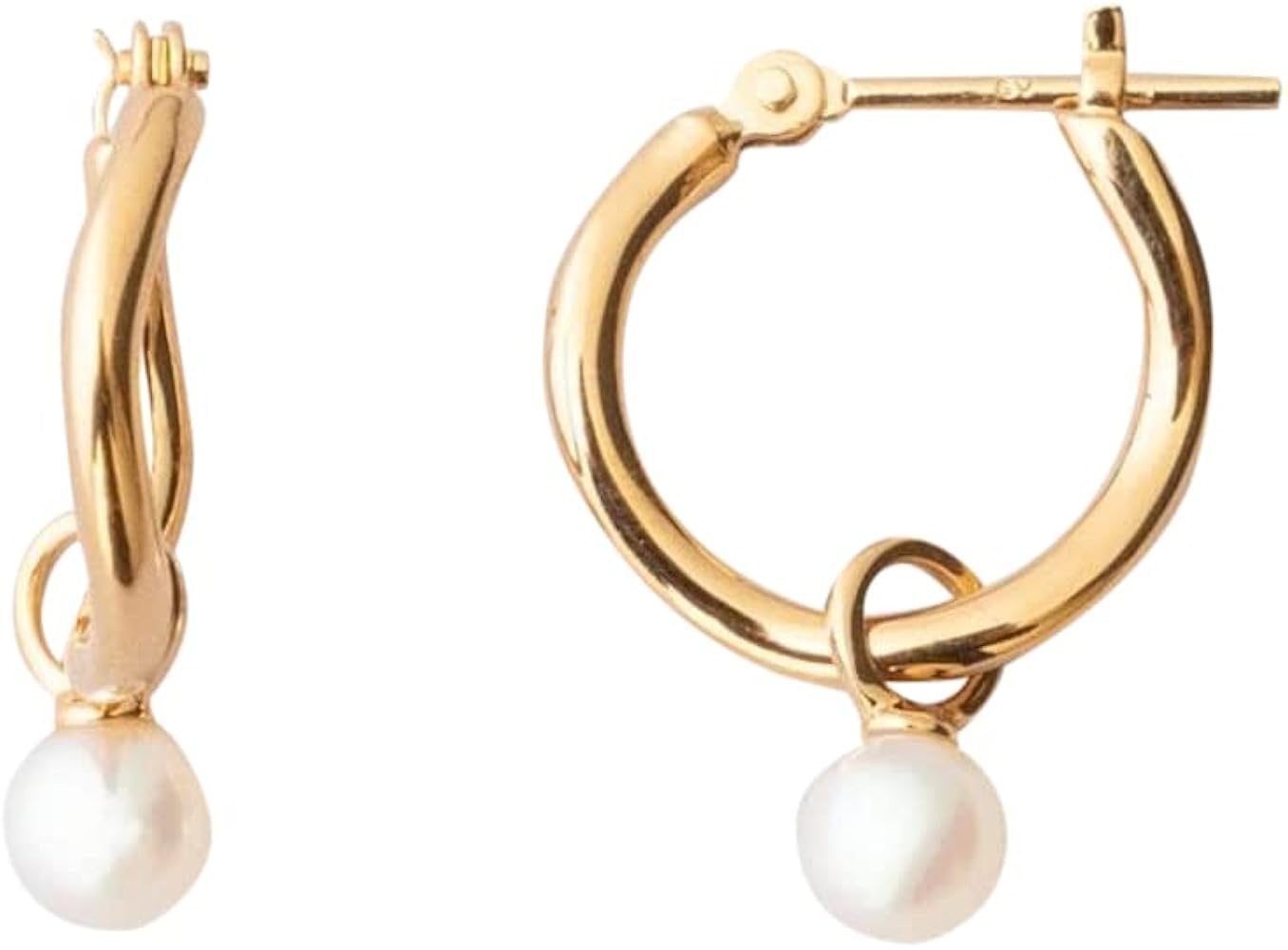 Amazon | (ジュエッテ) Jouete パール フープピアス 075590-075591