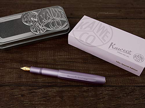 Amazon | カヴェコ ALスポーツ万年筆 限定版ライラック、ファインニブ