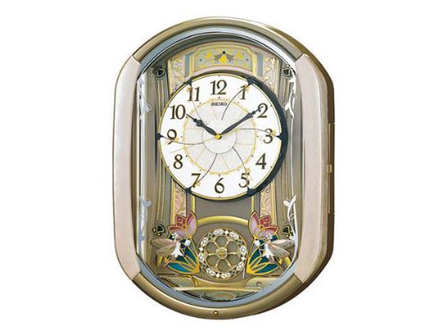 Amazon.co.jp: セイコー SEIKO からくり時計 電波時計 掛け時計 RE567G