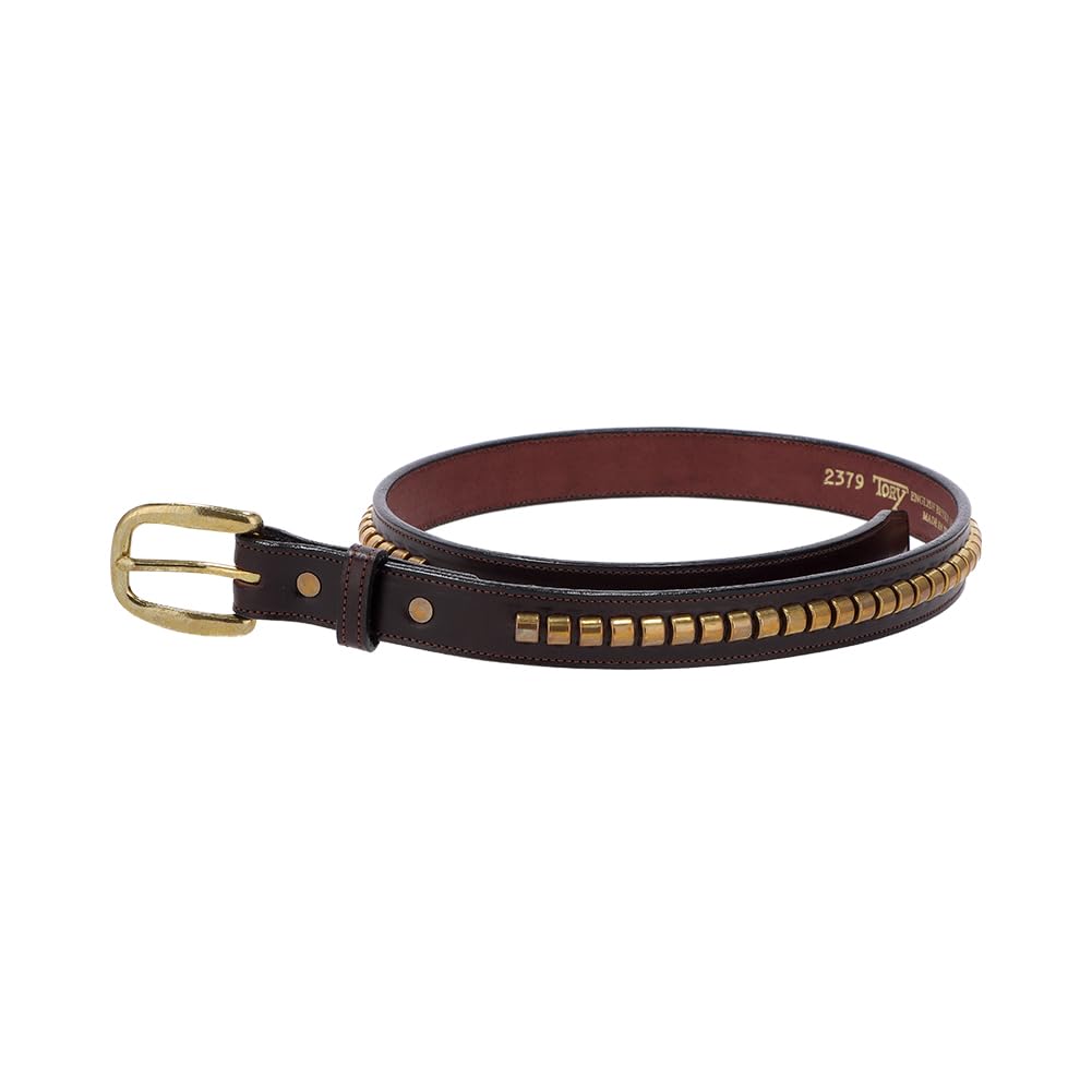 Amazon.co.jp: [Tory Leather] トリーレザー Clincher Belt Studded