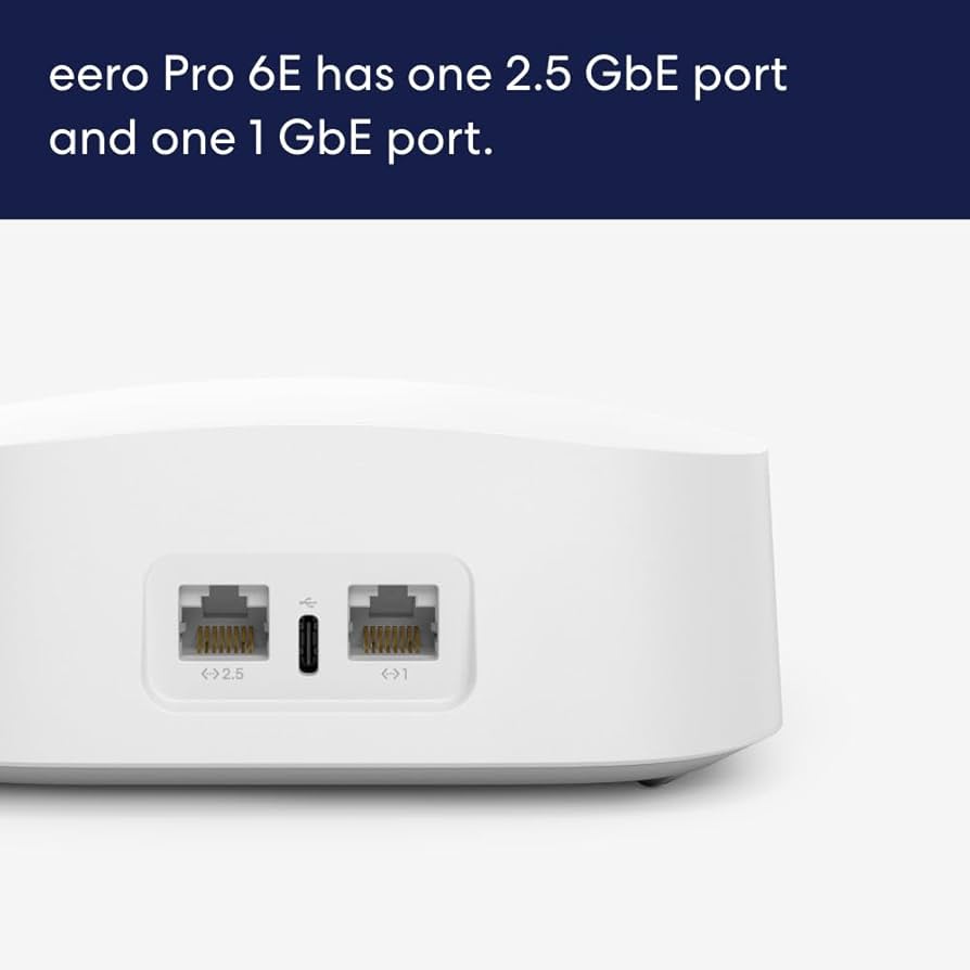 Amazon.com: Amazon eero Pro 6E (1-pack) + Amazon eero 6+ (2-pack