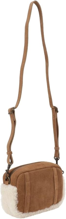 Amazon | [アグ] ジェニー ロゴステッチ シープスキン ボア ショルダー