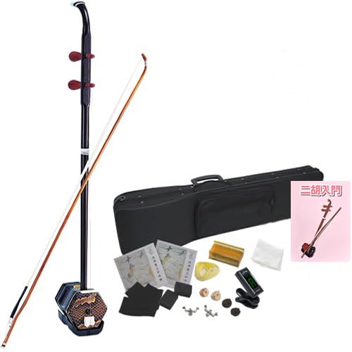 Amazon | 二胡 敦煌 NK-350 初心者入門11点セット | 二胡 | 楽器・音響機器