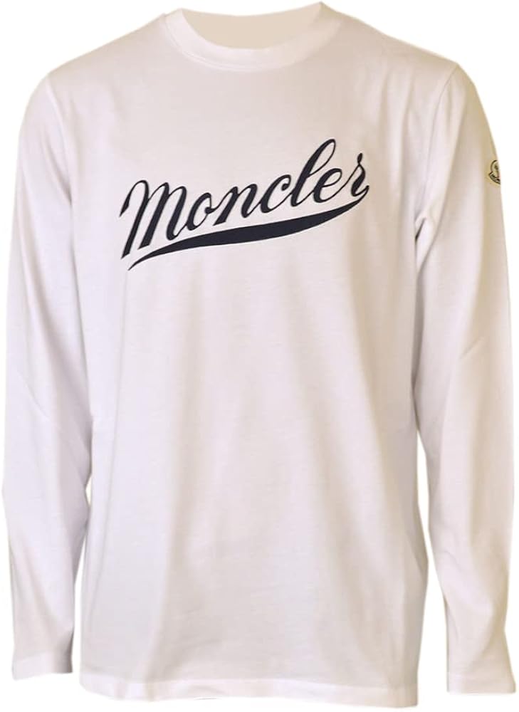 Amazon | [モンクレール] メンズ ブランドロゴ長袖Tシャツ/ロンT