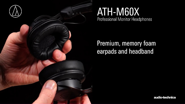 Amazon.com: Audio-Technica ATH-M60X On-Ear Closed-Back Dynamic
