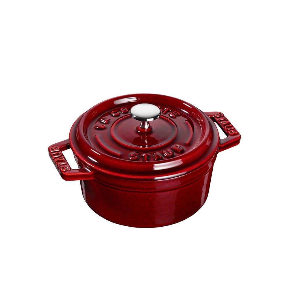 Amazon.com: STAUB 40509-805-0 Cocotte Round 10cm Grenadine red