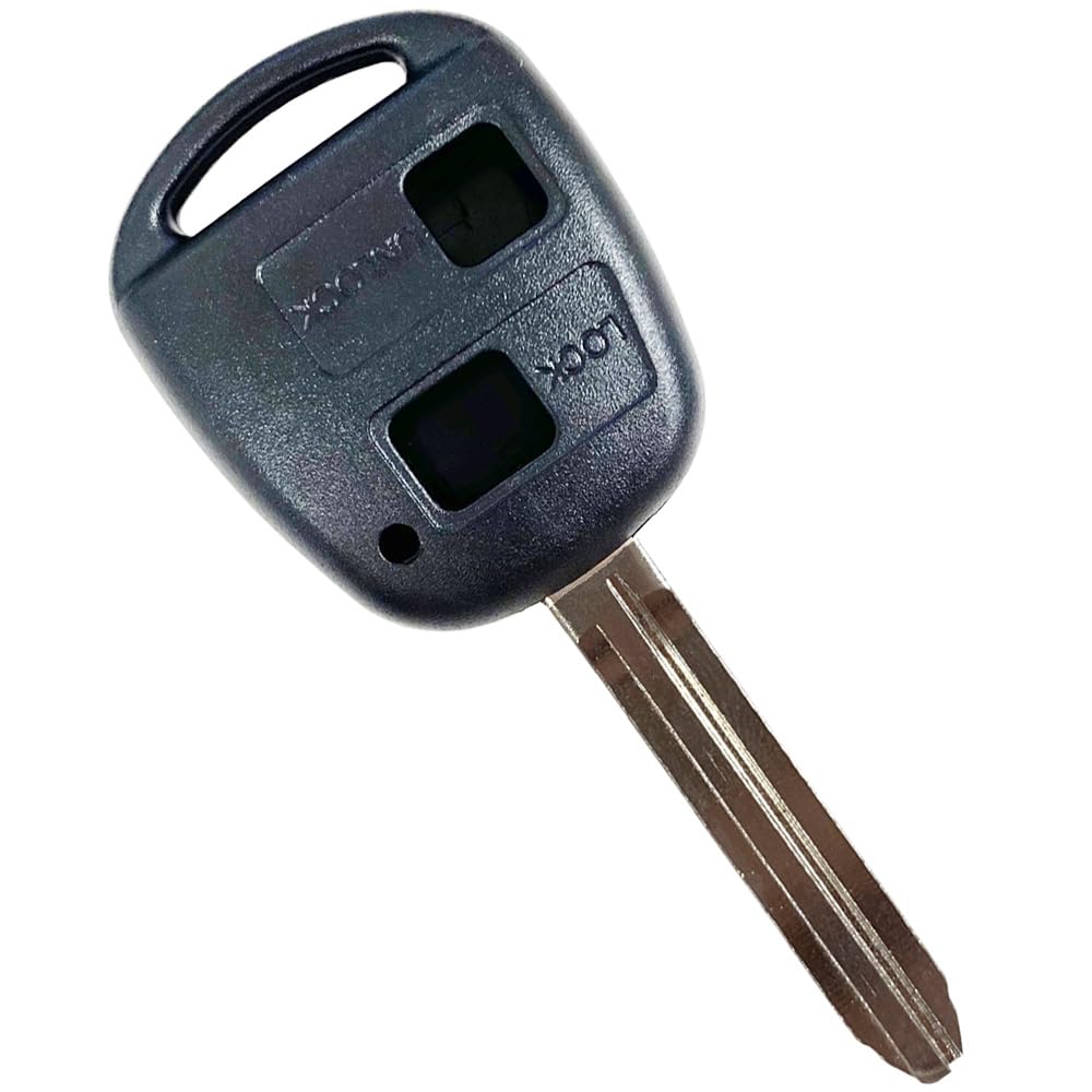 Amazon | [JnKEY007] ブランクキー トヨタ 2ボタン 車 カギ