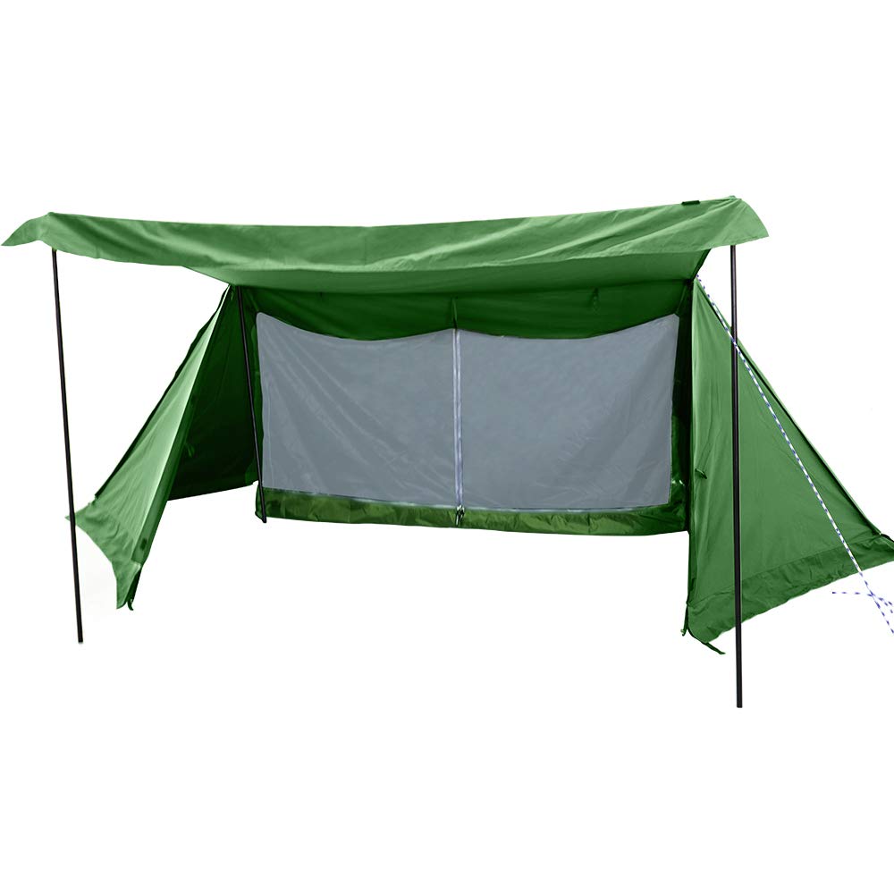 Amazon | Soomloomミリタリーテント 軍幕 パップテント一人用 TC素材