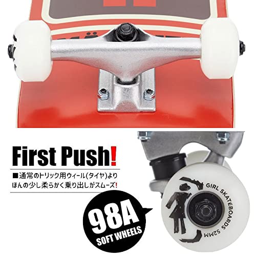 Amazon | GIRL SKATEBOARD ガール スケボー コンプリート BENNETT 93