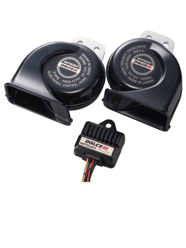 Amazon.co.jp: MITSUBA (ミツバサンコーワ) Dolce III Horn, Car