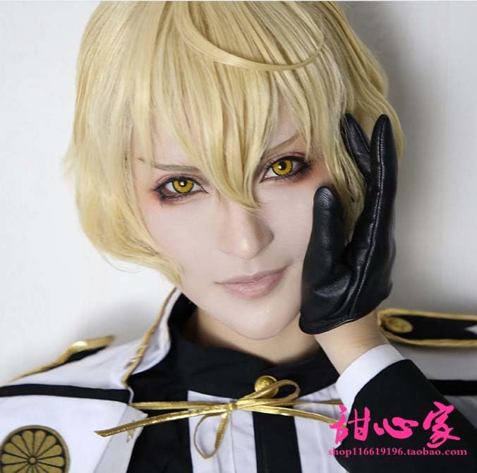 Amazon.co.jp: 耐熱コスプレウィッグ 太刀 髭切（ひげきり） 刀剣乱舞