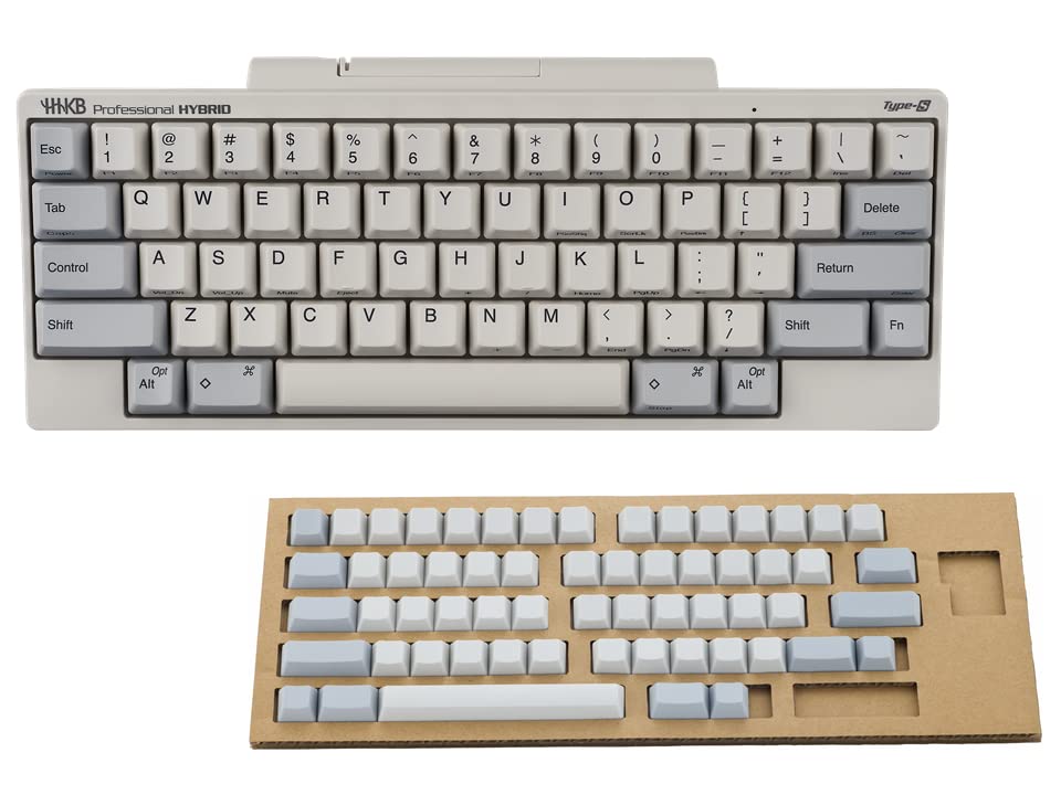 Amazon.co.jp: HHKB Professional HYBRID Type-S 英語配列／白、無刻印