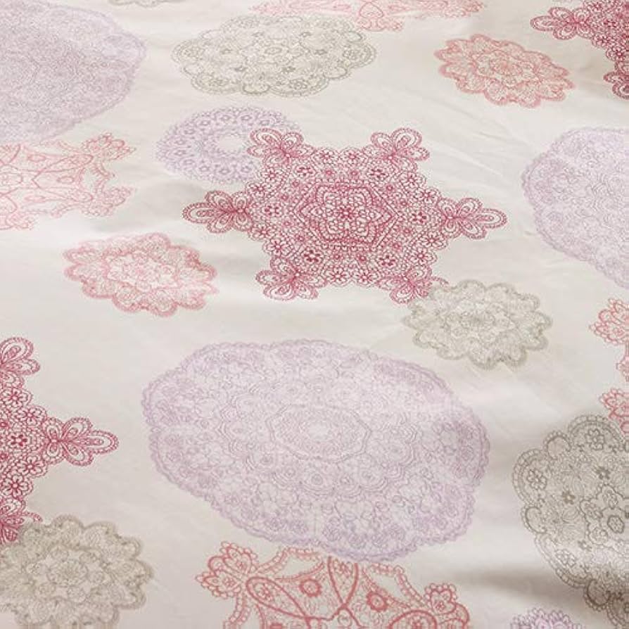 Amazon｜西川 掛け布団カバー ON27 シングル 花柄 綿100％ 西川