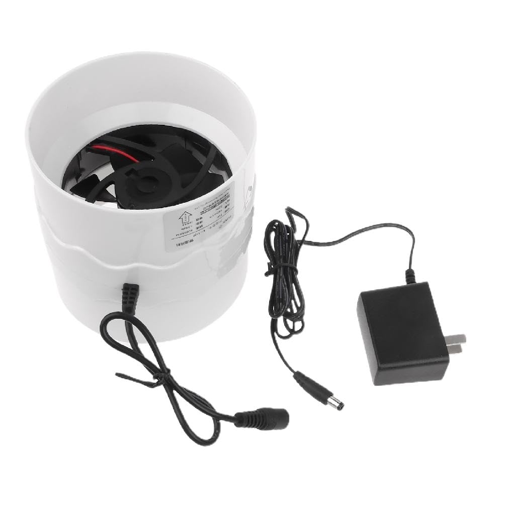 Amazon | インラインダクトファン 110mm 換気排気ブースターファン