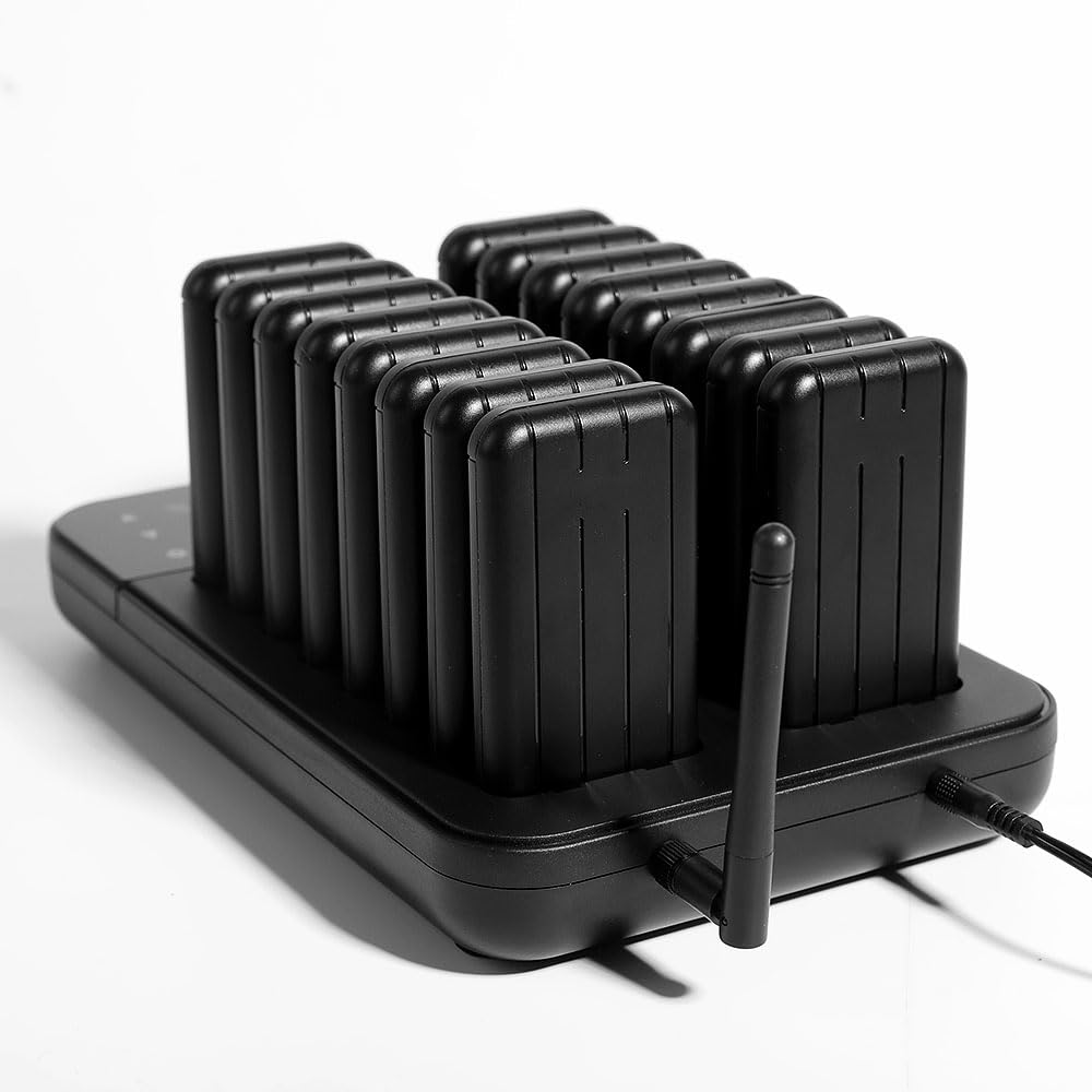 Amazon.co.jp: Zekory 無線呼び出しベル 受信機 (子機) 16台 呼出ベル