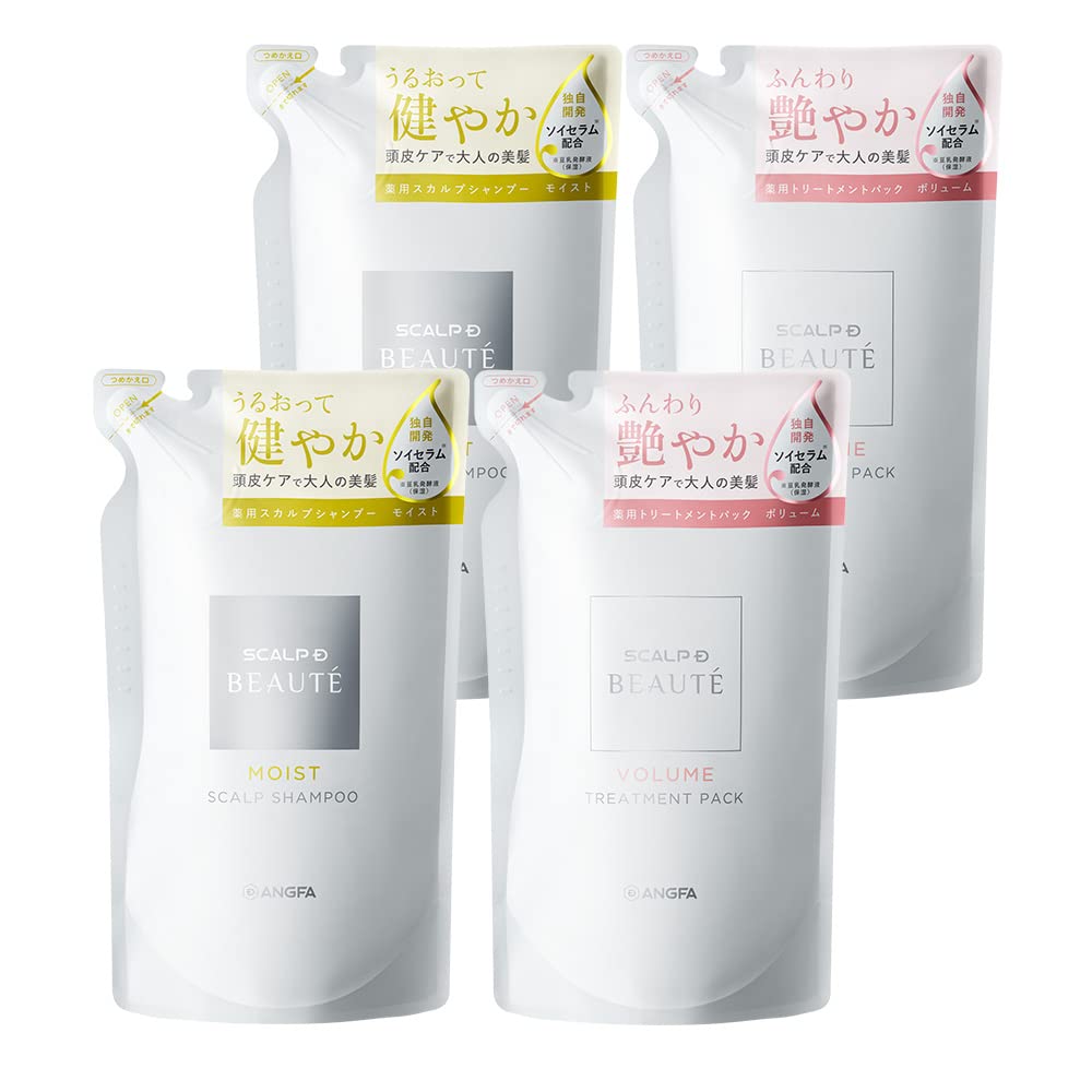 Amazon.co.jp: スカルプD ボーテ 薬用 スカルプシャンプー 詰め替え 2