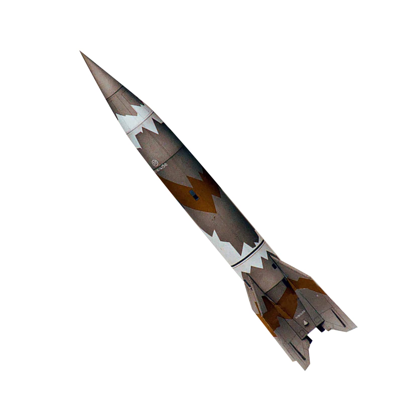 Amazon | 1/24スケール ドイツV1、V2ミサイルロケット ペーパーモデル
