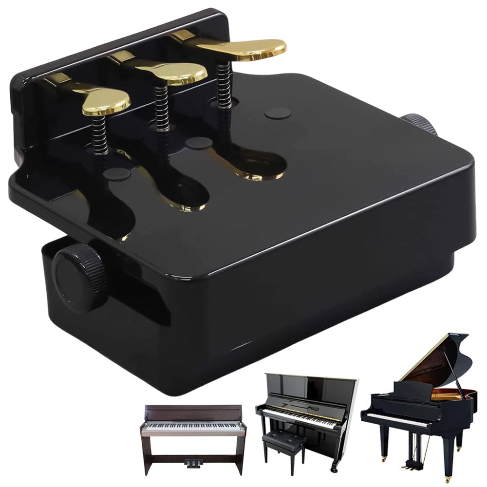 Amazon | iimono117 ピアノ補助ペダル ピアノ補助台 [ 3ペダル ] 14cm