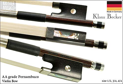 Amazon | バイオリン弓 ドイツ製 Klaus Becker ペルナンブーコ V7 4/4