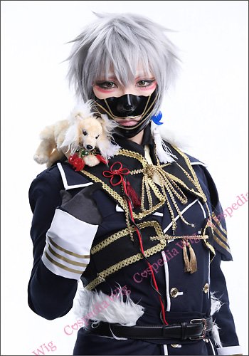 Amazon.co.jp: 刀剣乱舞 鳴狐 風 ウィッグ キャラウィッグ 美容師