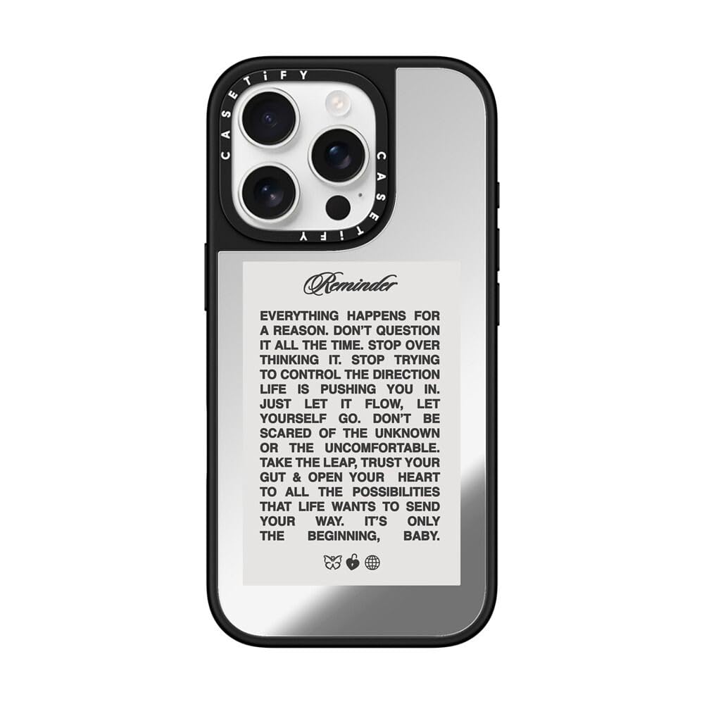 Amazon.com: CASETiFY Mirror Case for iPhone 16 Pro [Reflective