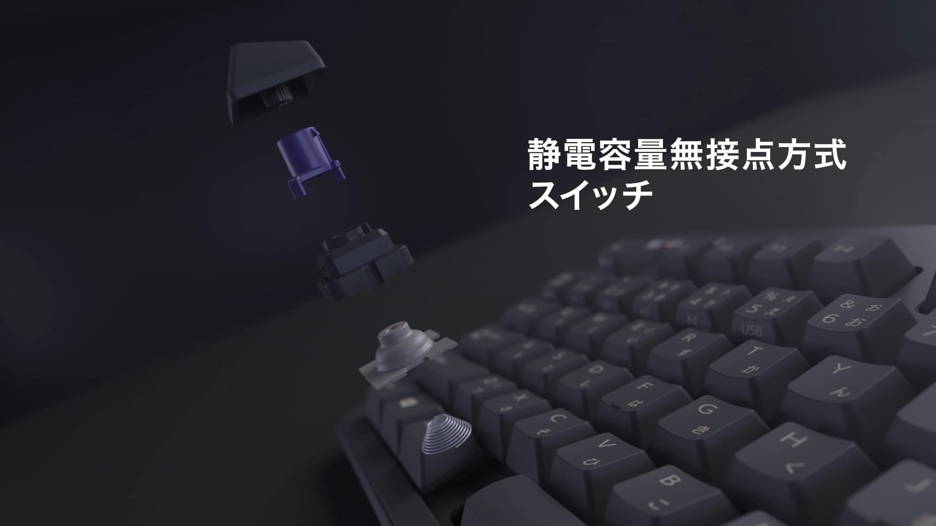 Amazon.co.jp: REALFORCE R3 キーボード ハイブリッド テンキーレス 変