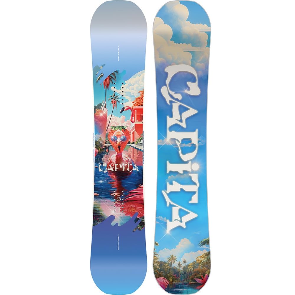 Amazon.com : CAPiTA Space Metal Fantasy Wide Snowboard, 153cm - W