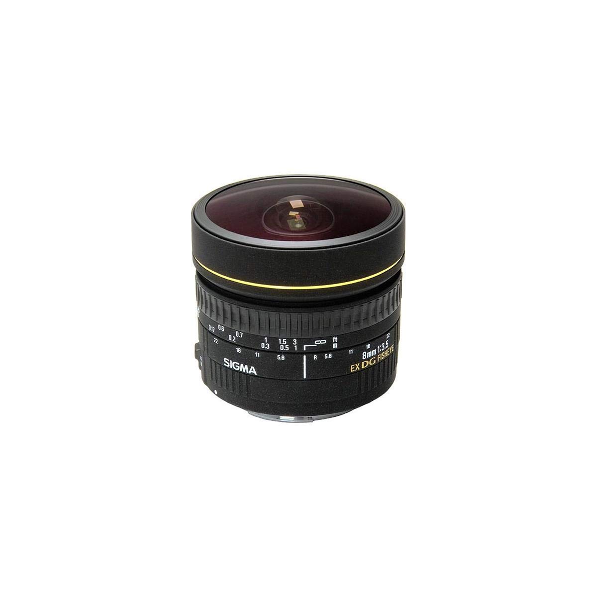 Amazon.com : Sigma 8mm f/3.5 EX DG Circular Fisheye Fixed Lens for